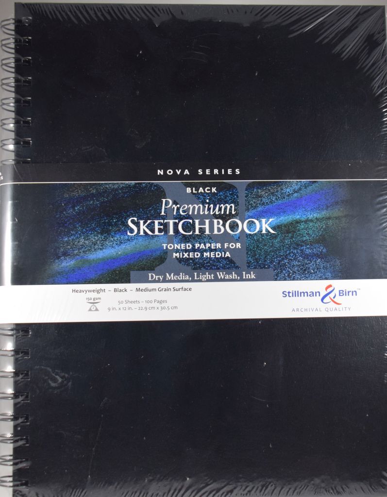 Stillman & Birn Nova Toned Black Sketchbooks