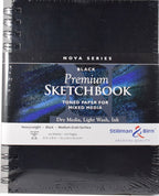 Stillman & Birn Nova Toned Black Sketchbooks