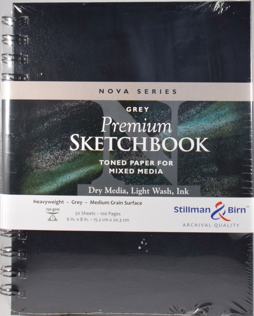 Stillman & Birn Nova Toned Grey Sketchbooks