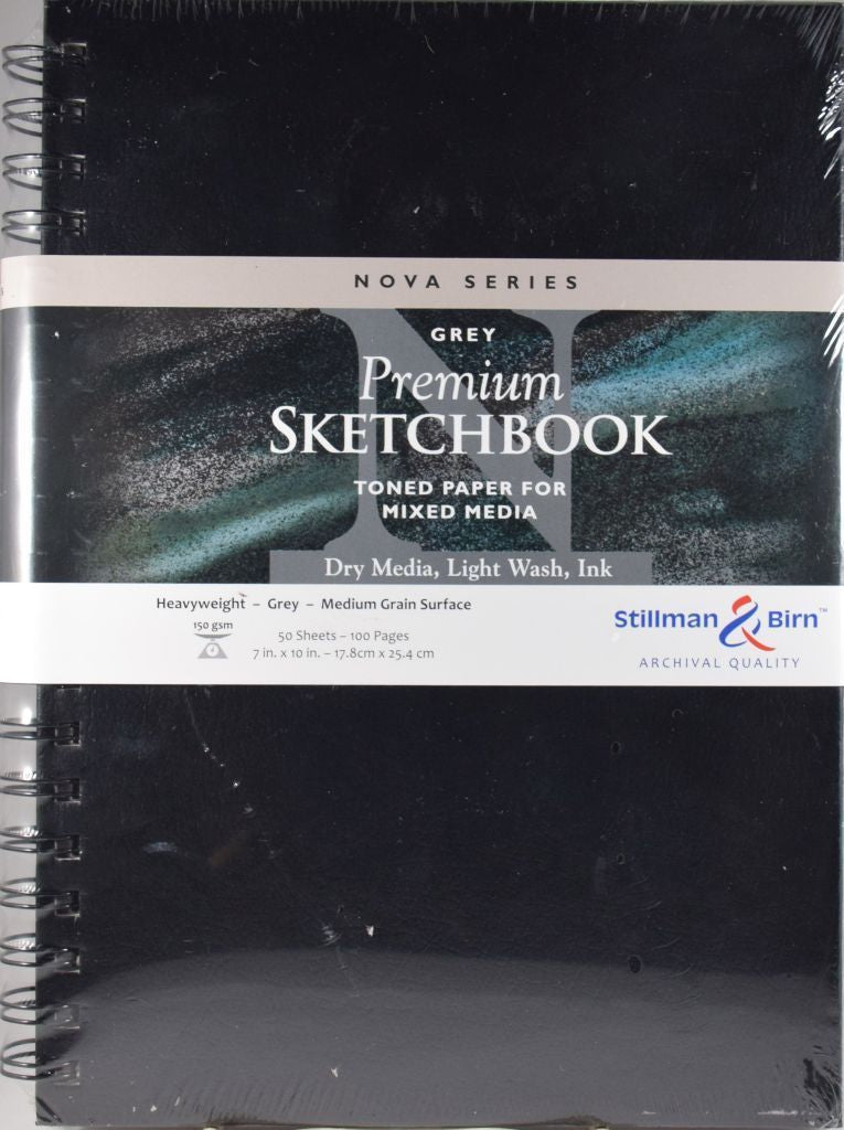 Stillman & Birn Nova Toned Grey Sketchbooks
