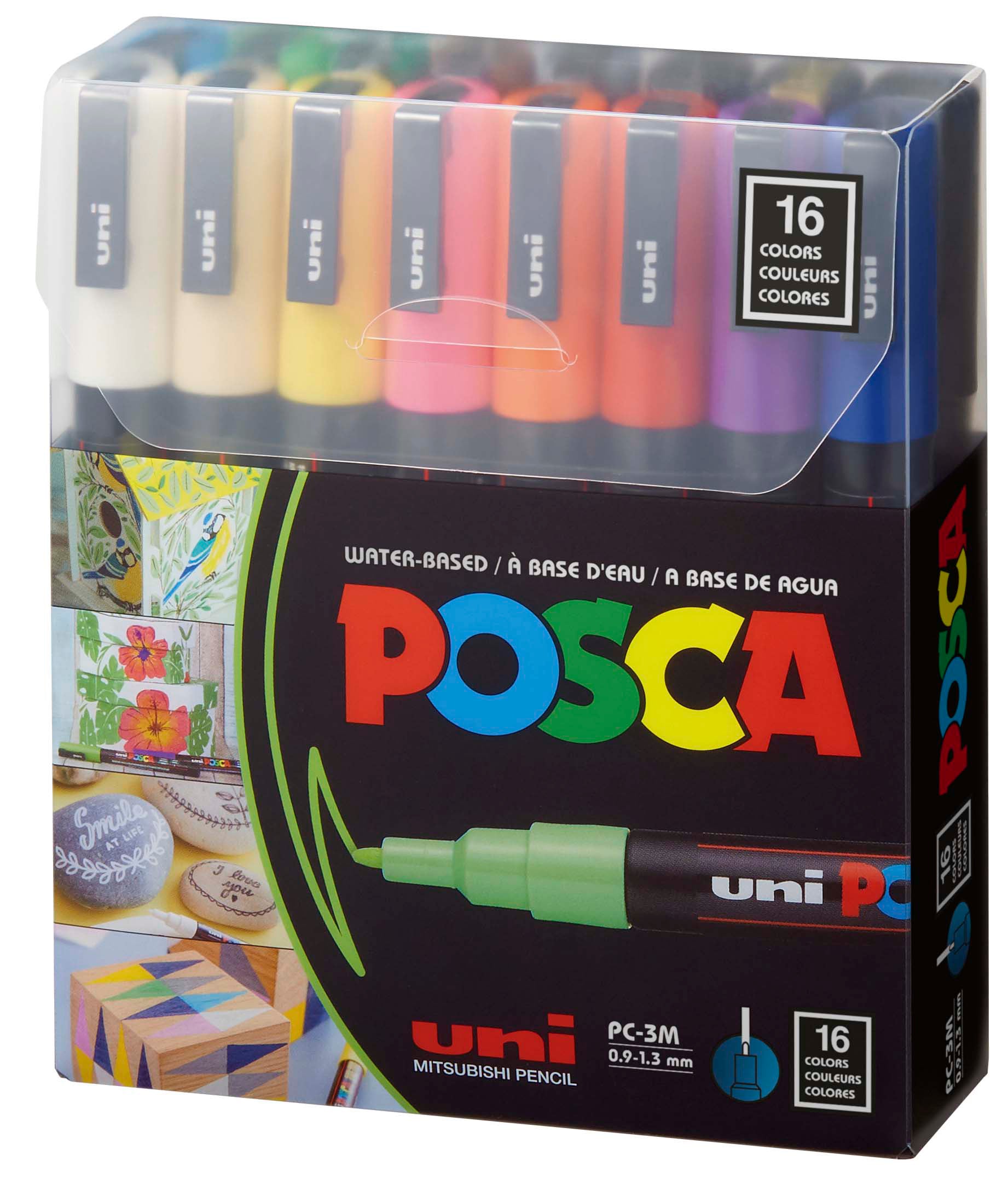 POSCA 16 Color Paint Marker Sets