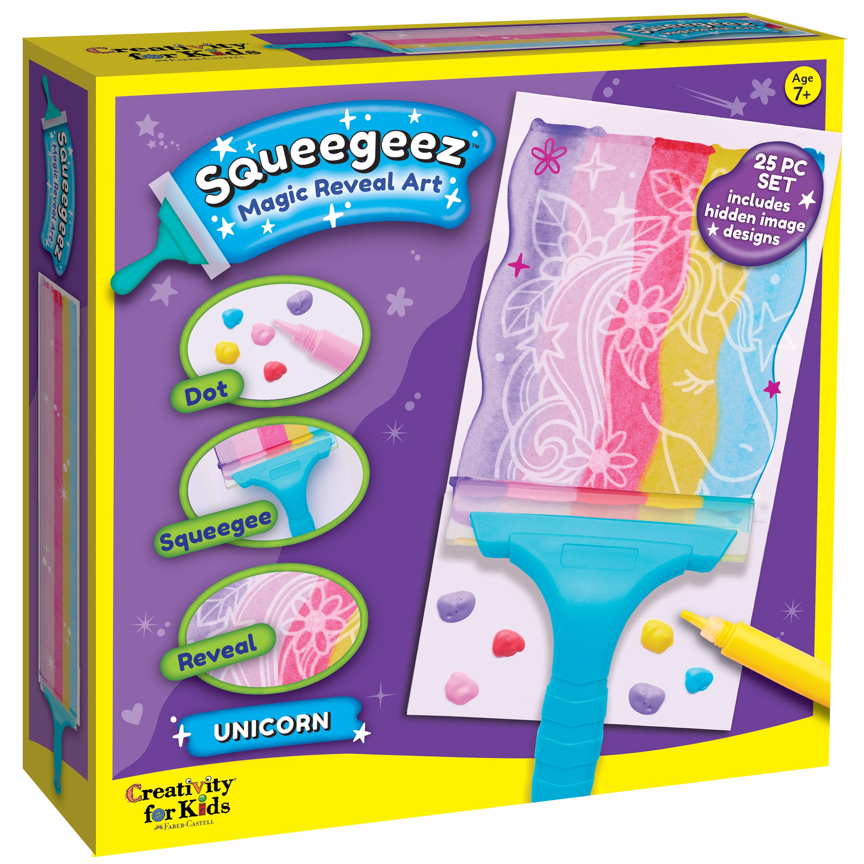 Squeegeez Magic Reveal Art-Unicorn