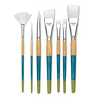 Princeton Snap! White Taklon (Short Handles)