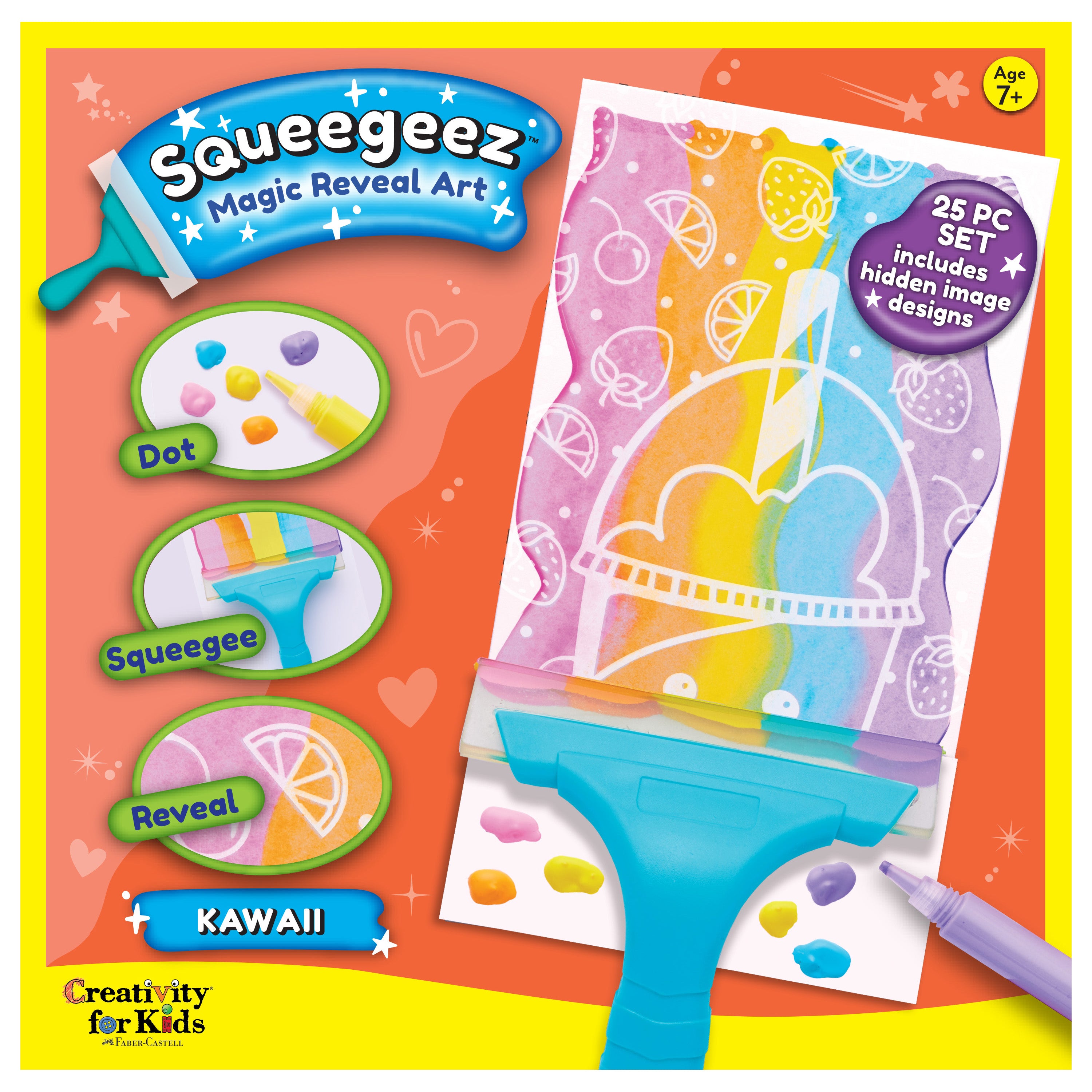 Squeegeez Magic Reveal Art-Kawaii