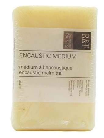 Used to extend colors and to create transparencies. It is made of the same 100% pharmaceutical grade beeswax and damar resin as the encaustic cakes.