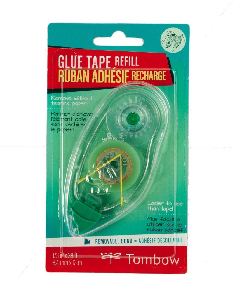 Tombow Non-Permanent Adhesive Runner & Dispenser
