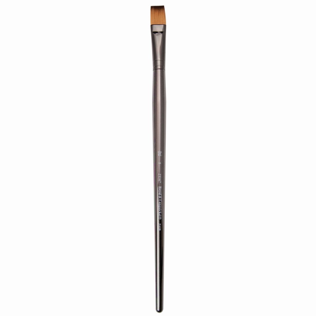 Royal & Langnickel Zen Soft Synthetic Brushes (Long Handle)