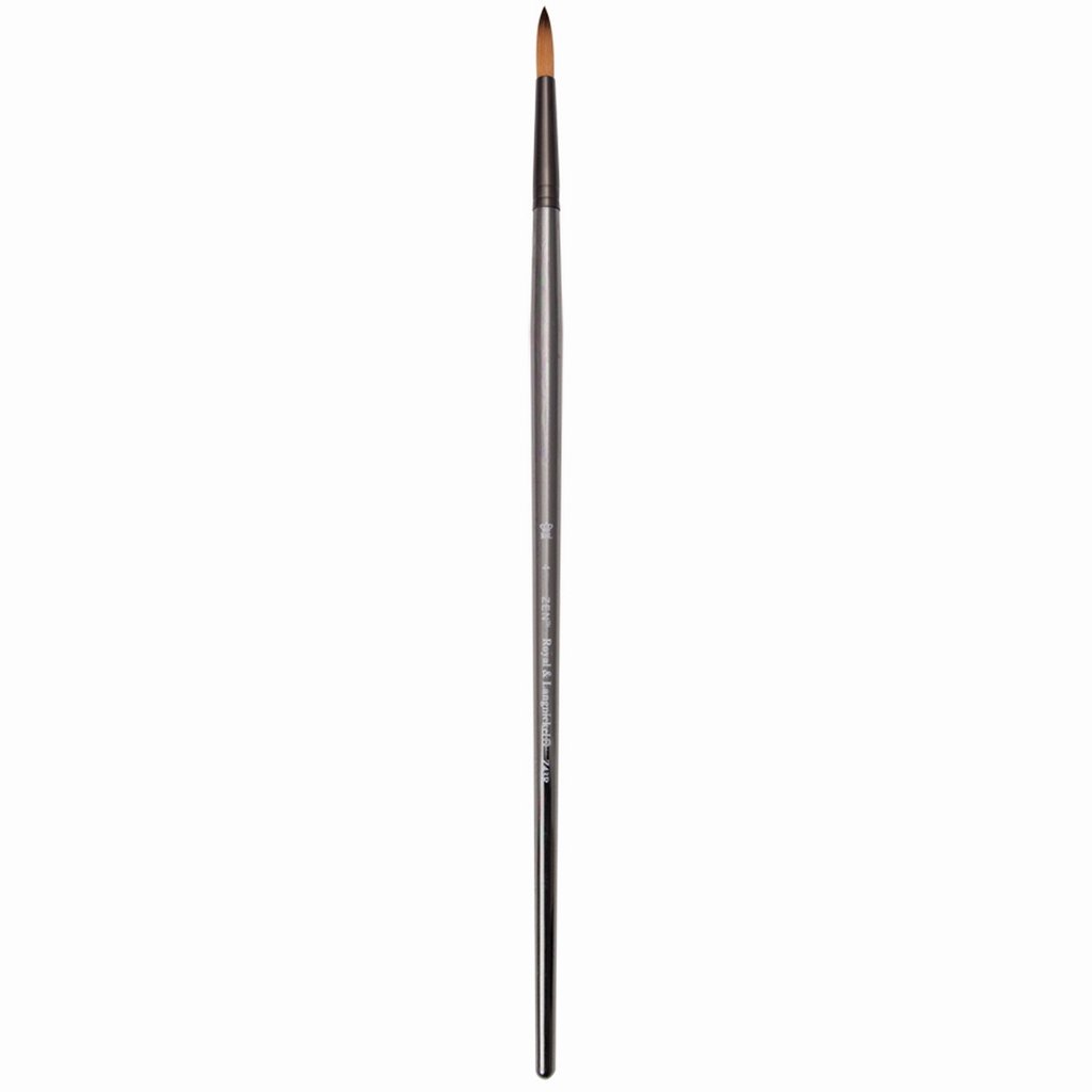 Royal & Langnickel Zen Soft Synthetic Brushes (Long Handle)