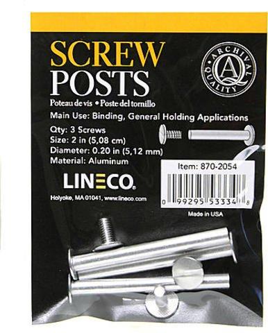 Lineco Screw Posts