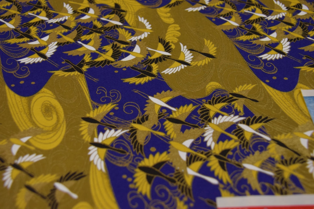 Japanese Silk Screened Papers