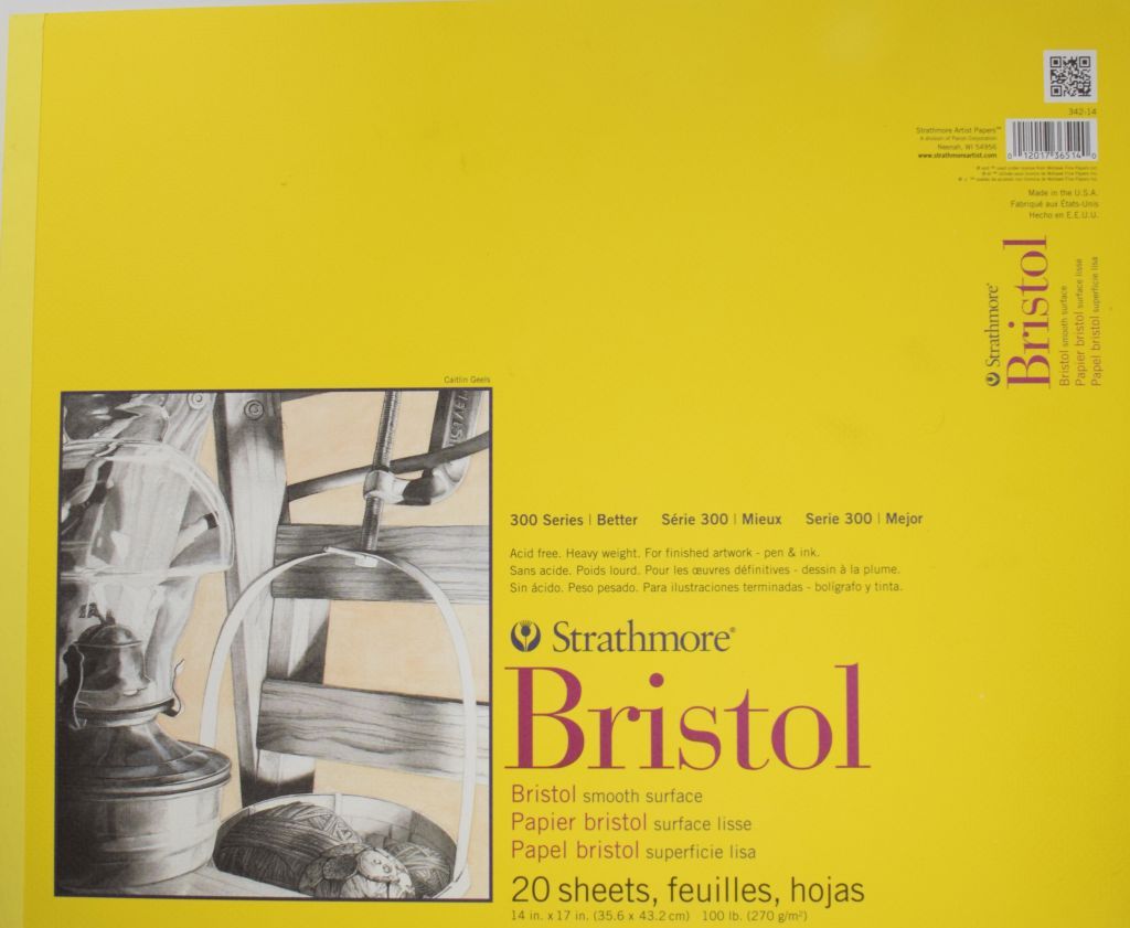 Strathmore Smooth Bristol Pads 300 Series