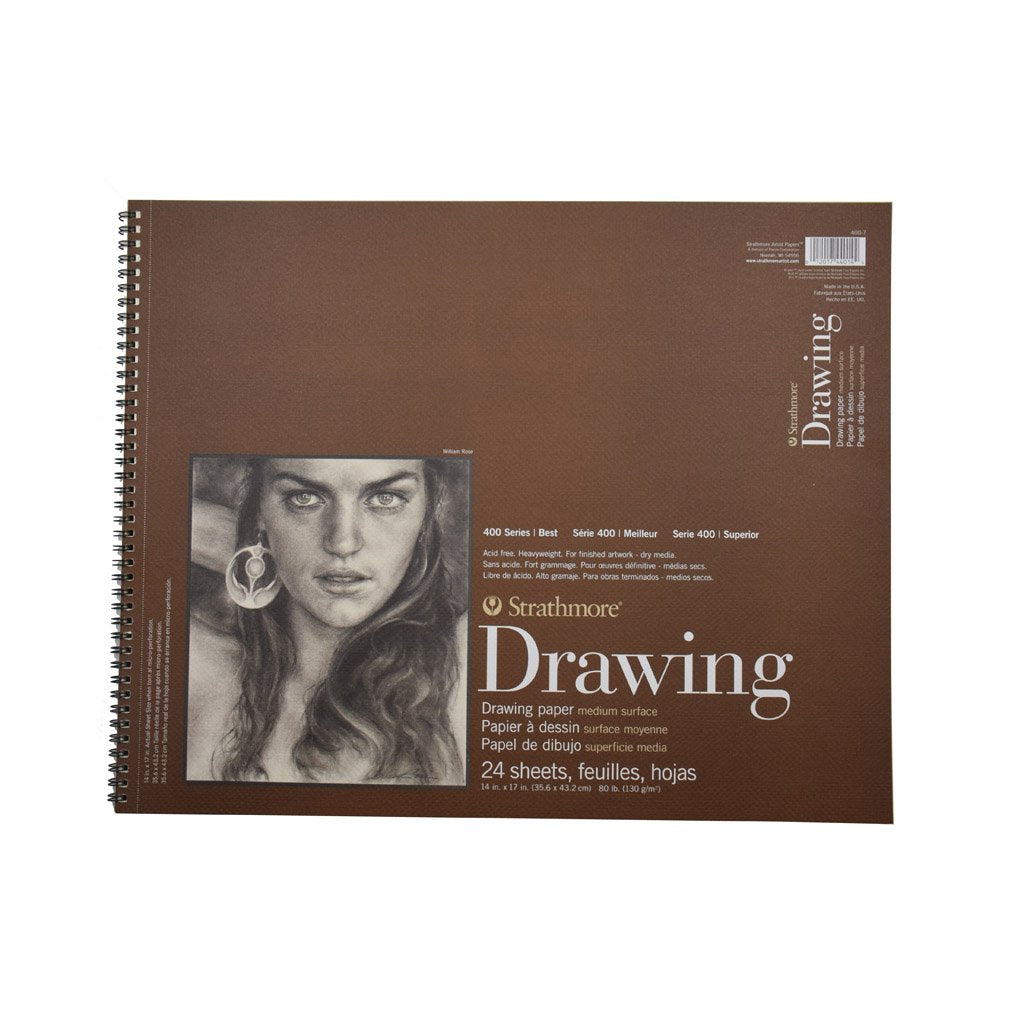 Drawing Paper Example Strathmore Drawing 400 Series Medium Surface – Rileystreet Art Supply