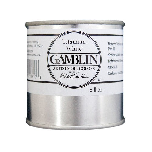 Gamblin Artist Grade Oil Colors are made from pure pigments and the finest refined linseed oil.